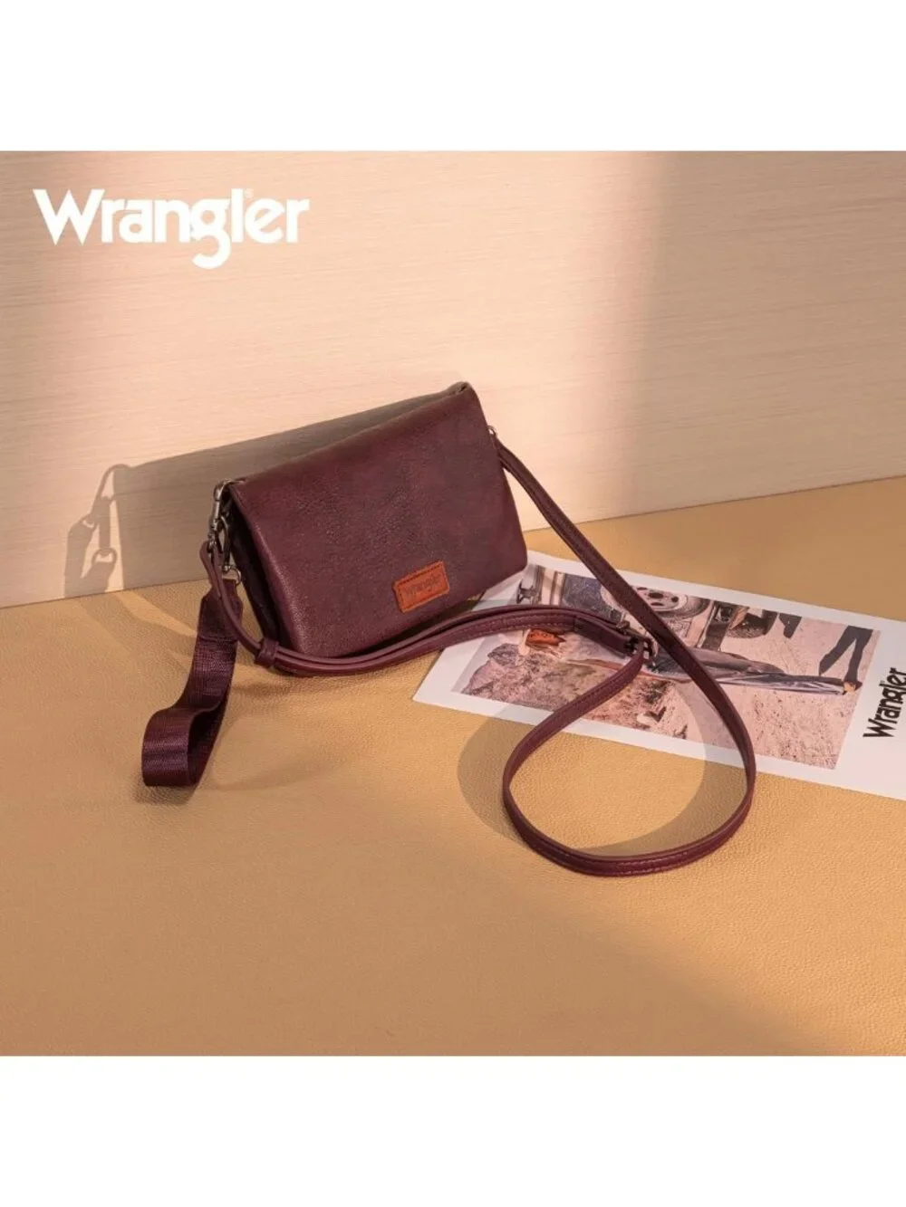 Stylish RFID Blocking Wristlet Wallet Clutch with Crossbody Strap - Perfect for